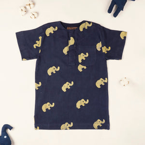 Elephant Print Tunic
