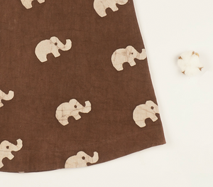 Elephant Print Shorts Set