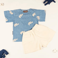 Load image into Gallery viewer, Elephant Print Shorts Set